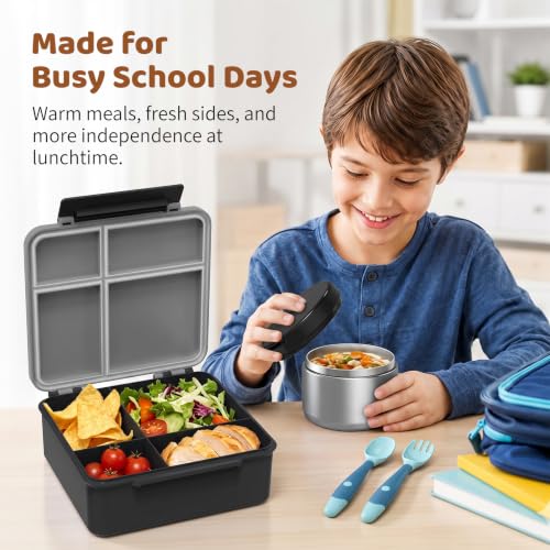 Bento Lunch Box with 8oz Soup Thermo