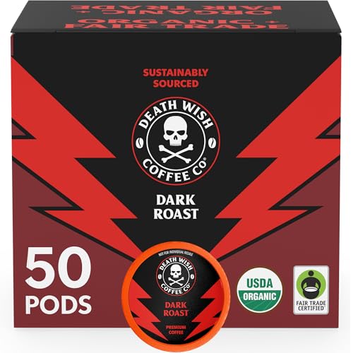 Dark Roast Single Serve Coffee Pods (50 Count)