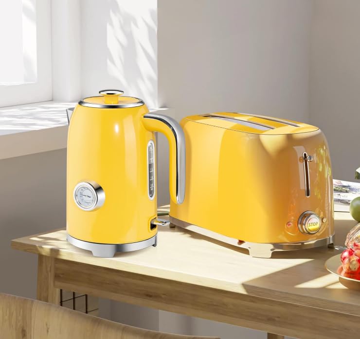 57oz Electric Kettle with Thermometer