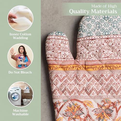 Maison d'Hermine Oven Gloves 100% Cotton Oven Mitt