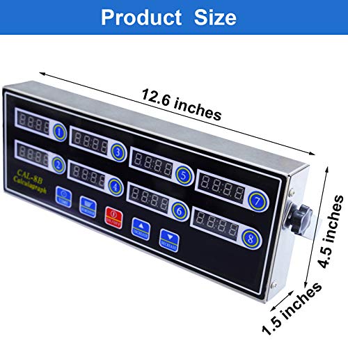 Commercial 8 Channels Digital Kitchen Timer