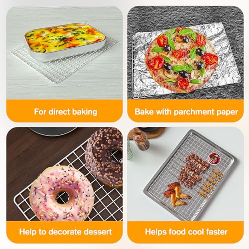 2PCS Cooling Racks for Cooking and Baking