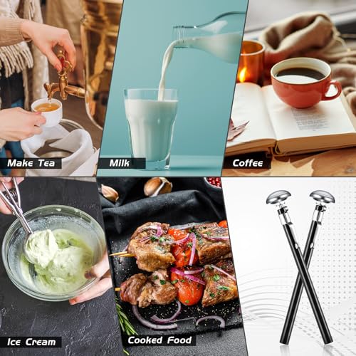 12 Pcs Stainless Steel Kitchen Dial Thermometer 5" (12 Count)