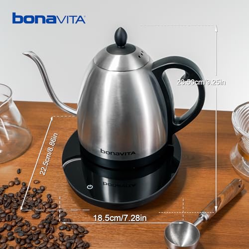 Cosmopolitan 1.0L Gooseneck Electric Kettle