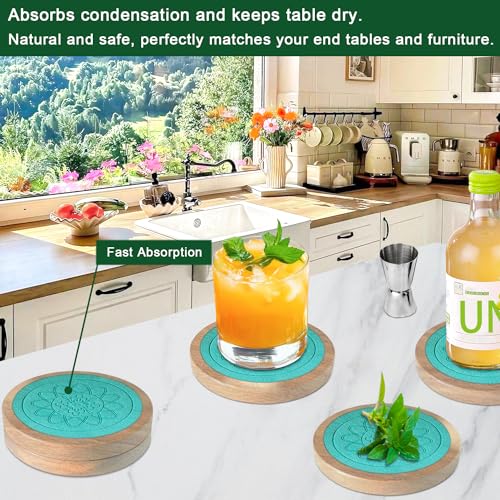 Wood Coasters for Drinks