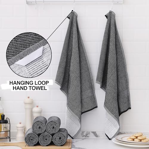 380 GSM Cotton Premium Kitchen Towels 8 Pack (8 Count)