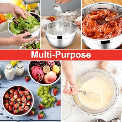 Mixing Bowls with Lids (6 Count)