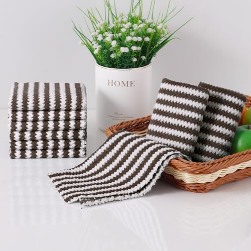 12 Pack Coral Velvet Dish Cloths (12 Count)