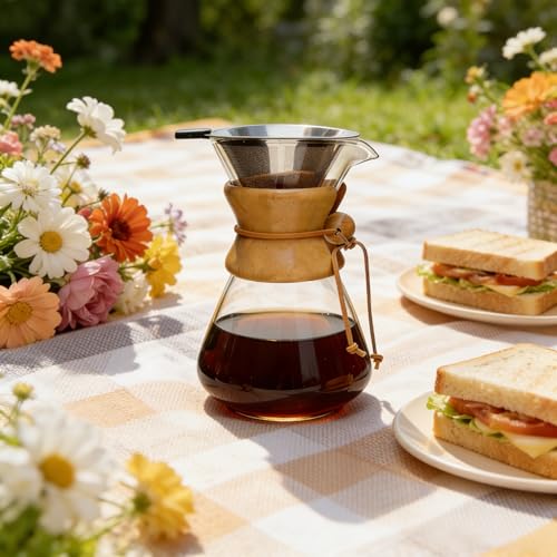 subjectthree Glass Coffee Maker Pour Over Coffee Dripper