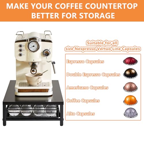 Coffee Pod Drawer Holder for Nespresso Vertuo Pods