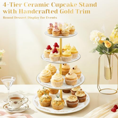 4 Tier Cupcake Stand Tower