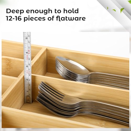 Silverware Organizer for Kitchen Drawers
