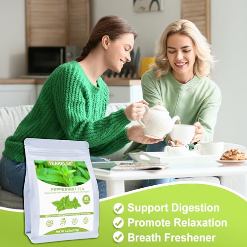 Peppermint Tea Bags (80 Count)