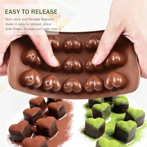 Silicone Chocolate Mold Set (5 Count)