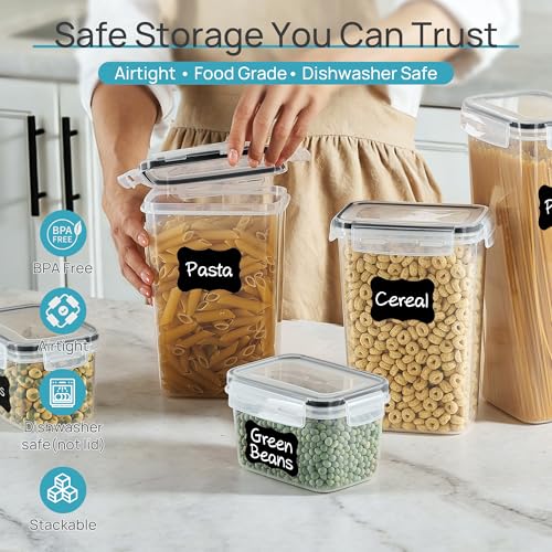 Airtight Food Storage Containers with Lids (24 Count)