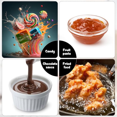2 Pcs Candy Thermometer with Pot Clip 8" (2 Count)