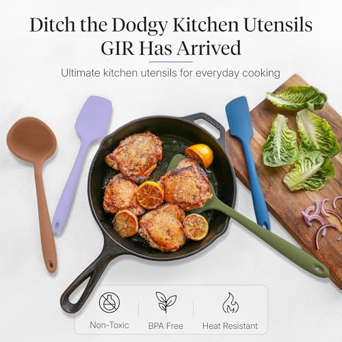 Get It Right 5 Piece Silicone Ultimate Kitchen Utensils Set (5 Count)