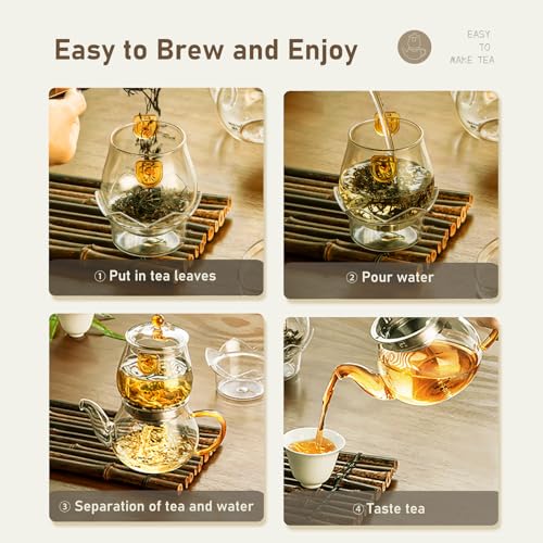 Glass Teapot Set