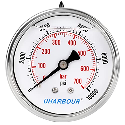 Glycerin Pressure Gauge 10000psi