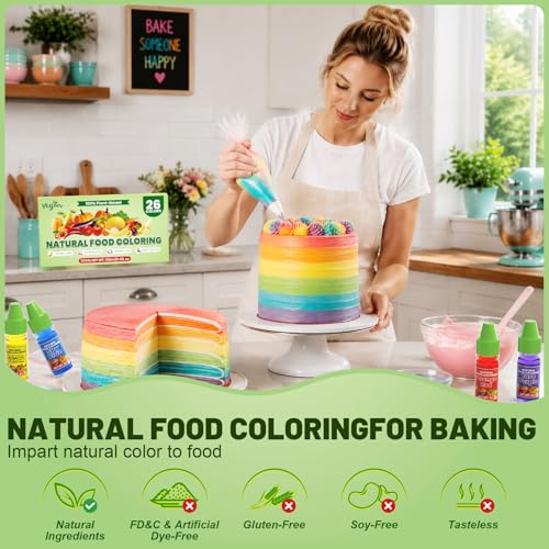 Natural Food Coloring (6.5 Fl Oz)