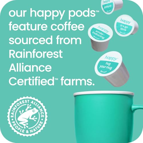 Happy Coffee Light Roast Coffee Pods (22 Count)