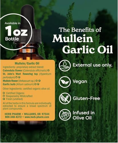 Mullein Garlic Oil