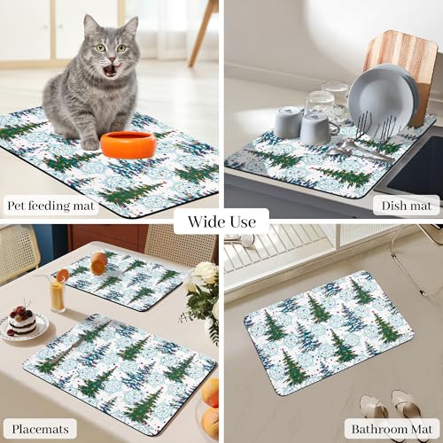 Christmas Drying Mat