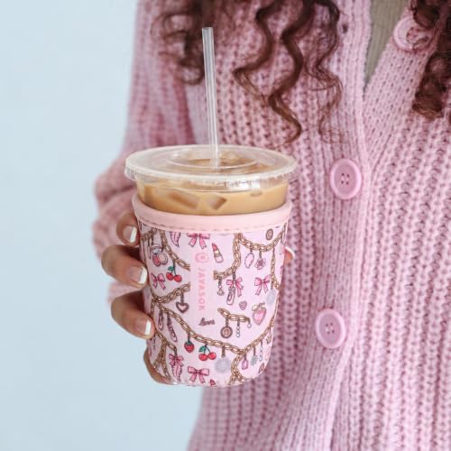 JavaSok Iced Coffee & Cold Soda Insulated Neoprene Cup Sleeve