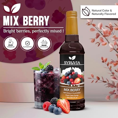 Mix Berry Syrup (25.4 Fl Oz)
