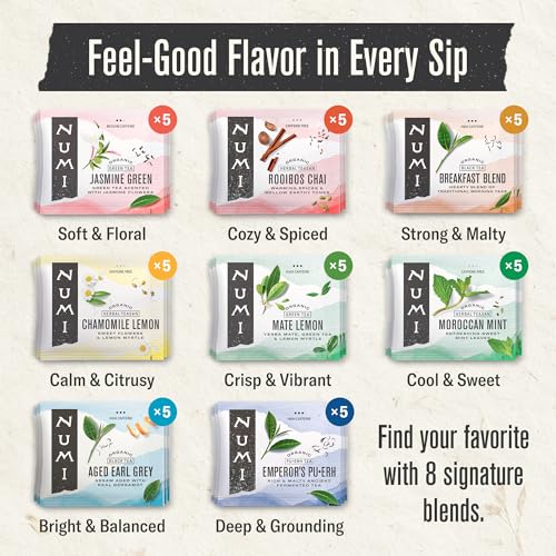 Organic Tea By Mood Gift Set (40 Count)