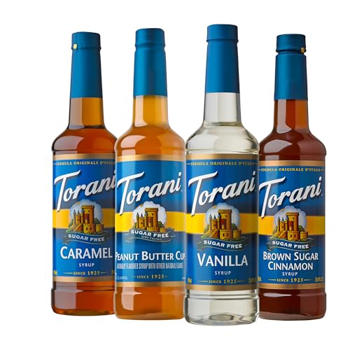 Sugar Free Syrup Coffee Favorites Variety Pack (101.6 Fl Oz)