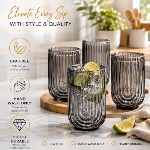 Vintage Glassware (4 Count)