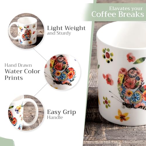 Coffee Mug with Handles Tea Cups
