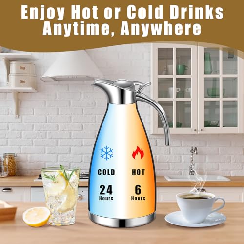 2 Pcs 68oz Thermal Coffee Carafe (2 Count)