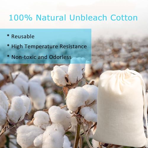 Spice Bags 10pcs Reusable Empty Tea Bags (10 Count)