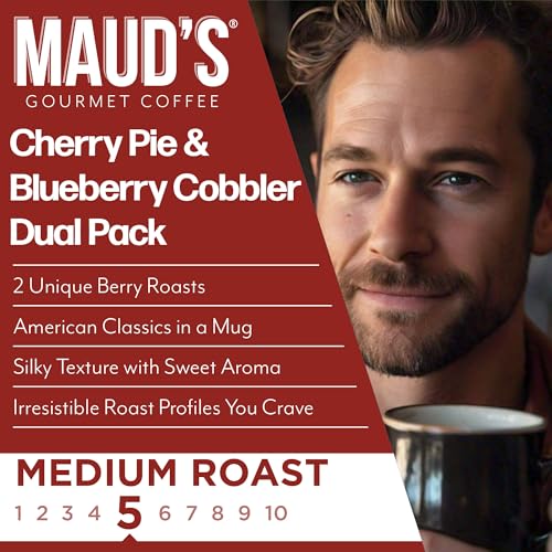 Cherry & Blueberry Flavored Coffee Pods (22 Count)
