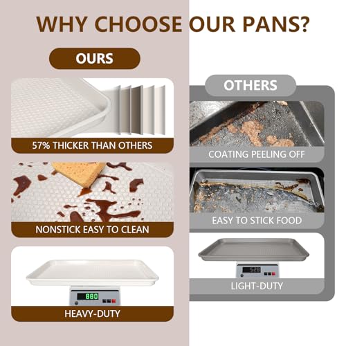 Baking Sheet Pan Set of 2