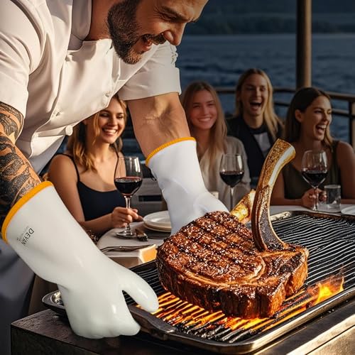 Silicone BBQ Grill & Oven Gloves (2 Count)