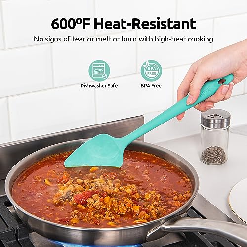 Silicone Spatula Set 600°F High Heat Resistant