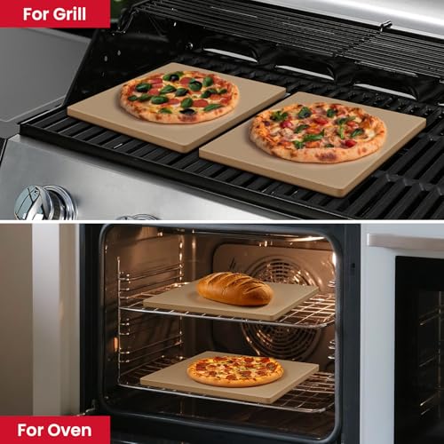 2 PCS Pizza Stones Set (2 Count)