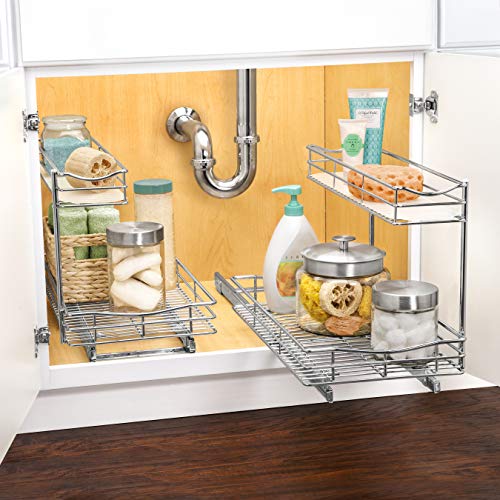 Pull Out Under Sink Kitchen Cabinet Organizer