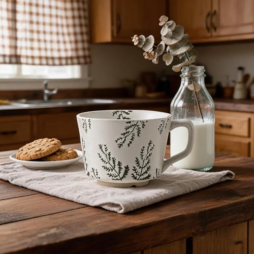 4 Pack Speckled Ceramic Coffee Mugs