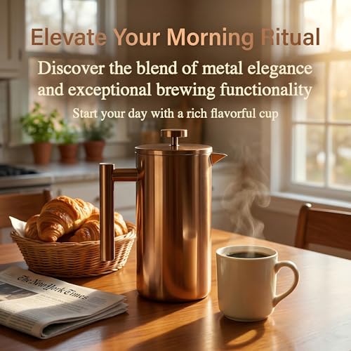 34oz French Press Coffee Maker