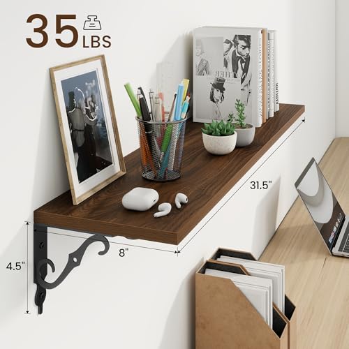 Floating Shelves for Wall Decor (2 Count)