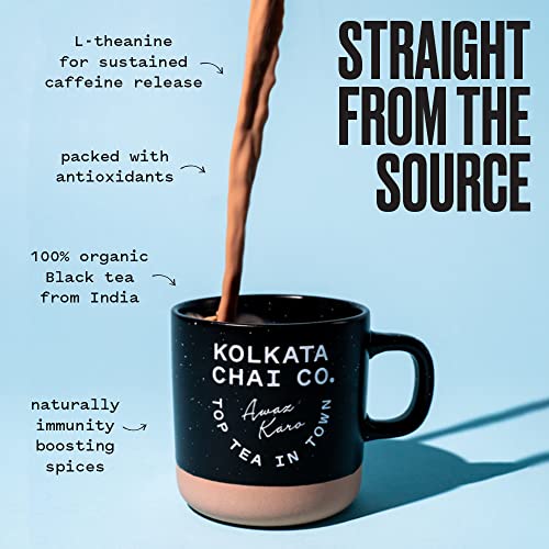 Kolkata Chai Rose Masala Chai mix (4.23 Ounce)