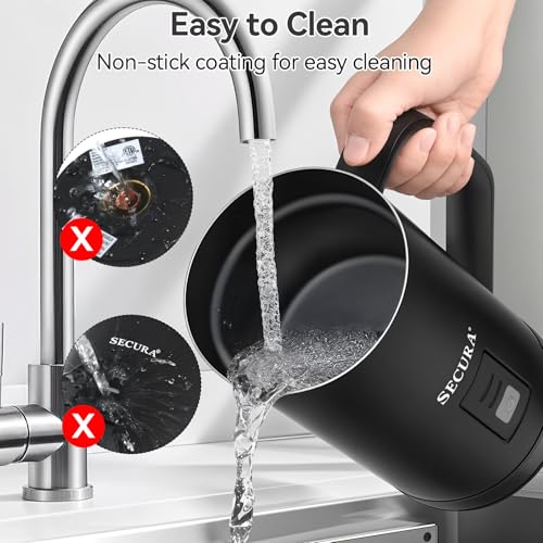Milk Frother Automatic Hot & Cold Foam Maker