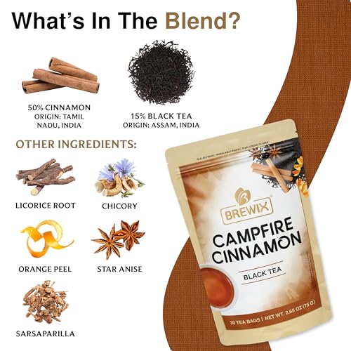 Campfire Cinnamon Black Tea (30 Count)