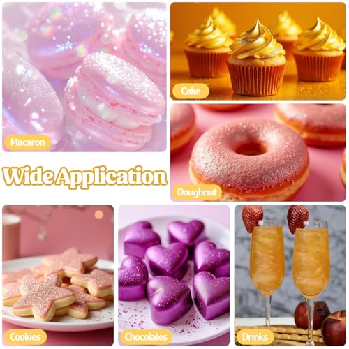 Edible Glitter for Drinks Cakes