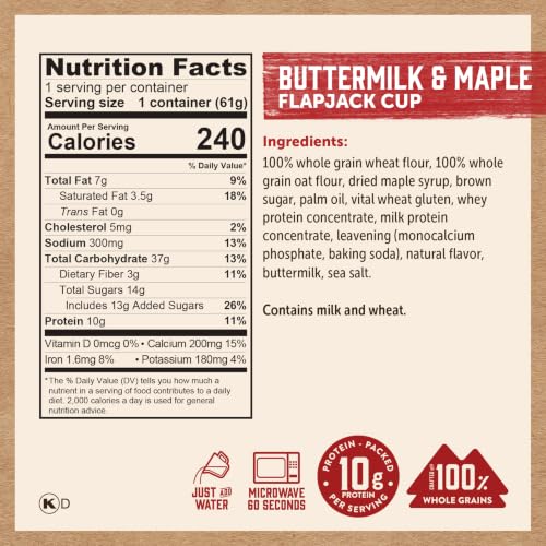 Instant Pancake & Flapjack Cups (25.8 Ounce)
