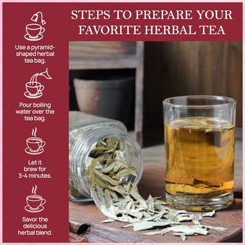 Tealeaf & Co. Senna Tea Blended with Fresh Herbs (7.055 Ounce)